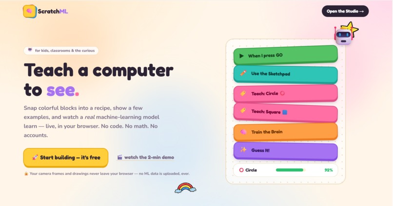 ScratchML – screenshot 3