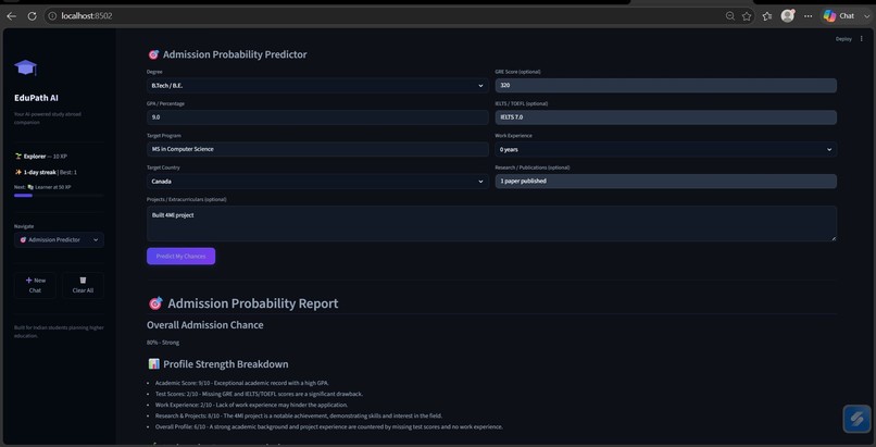 EduPath AI – screenshot 2