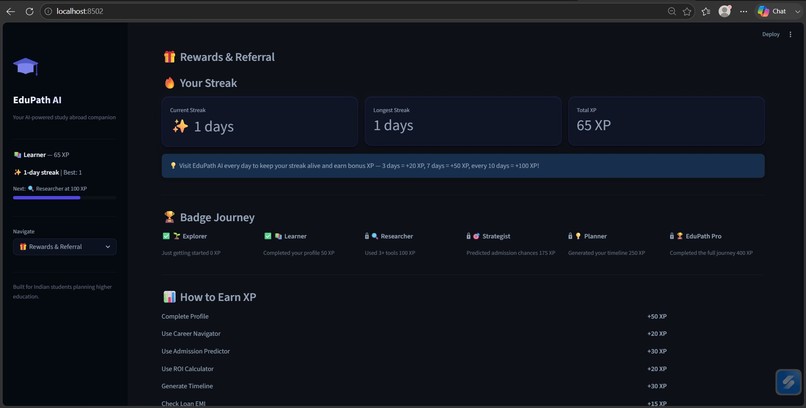EduPath AI – screenshot 4