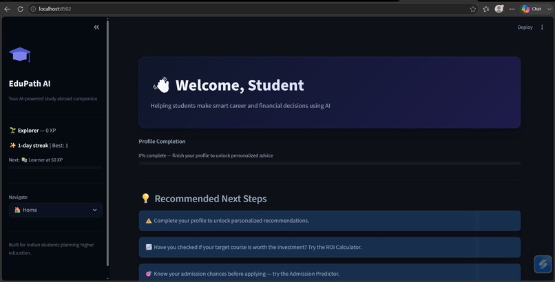 EduPath AI – screenshot 1