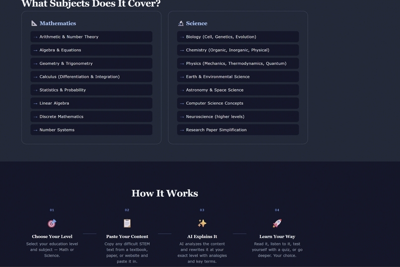 NeuroSTEM: AI-powered STEM for every mind` – screenshot 7