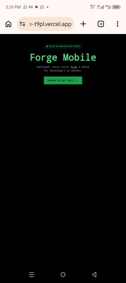 Forge -Mobile  – screenshot 5