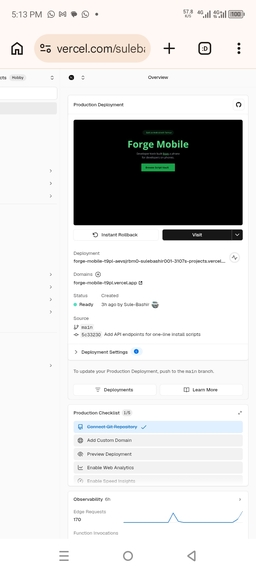 Forge -Mobile  – screenshot 6