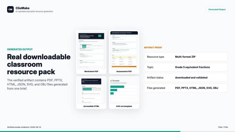 ClioMake – screenshot 1