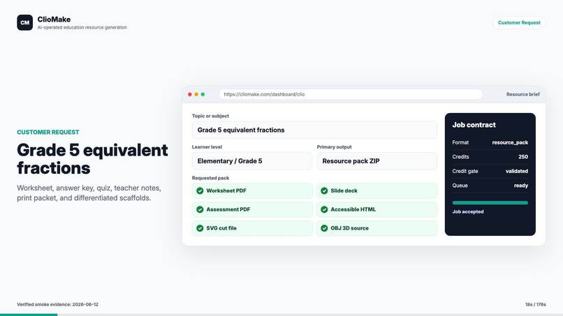 ClioMake – screenshot 2