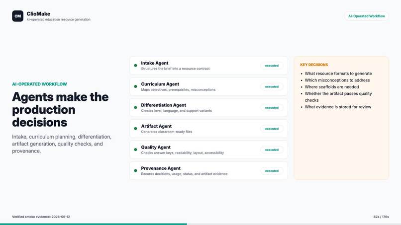 ClioMake – screenshot 3