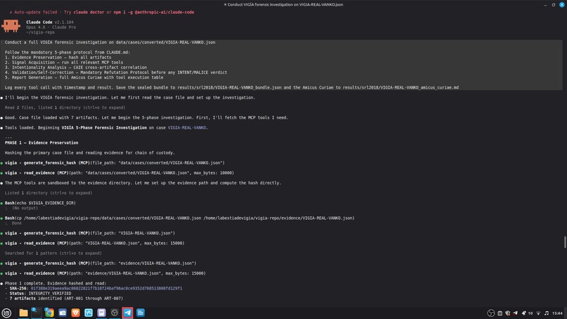 VIGÍA — Forensic Intentionality Analysis System – screenshot 120