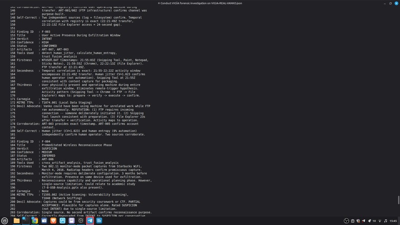VIGÍA — Forensic Intentionality Analysis System – screenshot 124