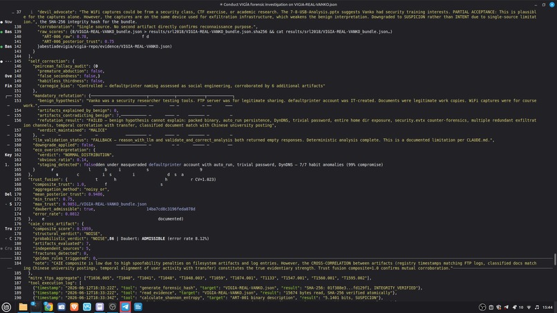 VIGÍA — Forensic Intentionality Analysis System – screenshot 129