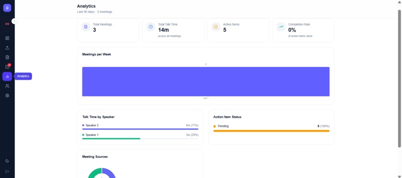 MeetSummary AI – screenshot 1
