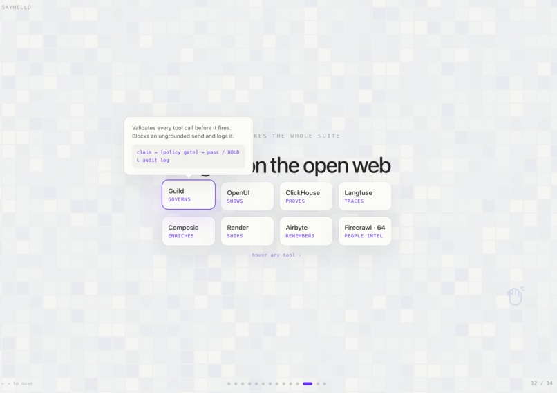 SayHello! – screenshot 2