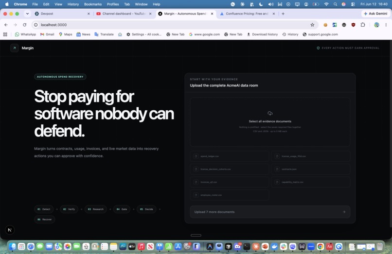 Margin – screenshot 1