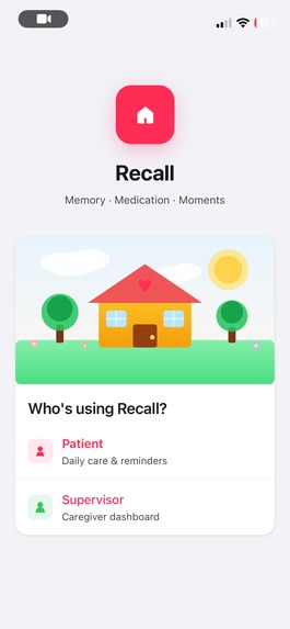 Recall - Cognitive Care – screenshot 1