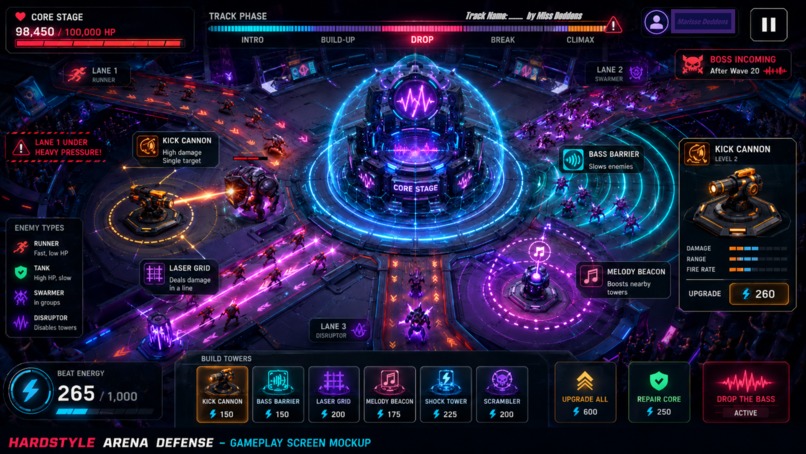 Hardstyle Arena Defense – screenshot 2