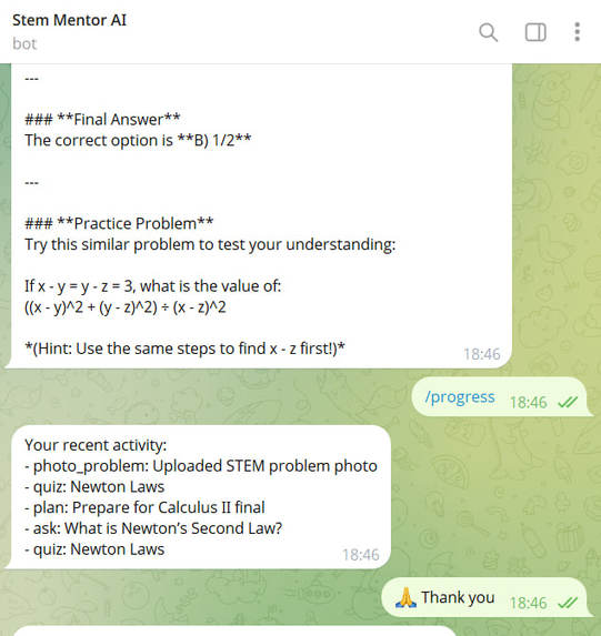 STEM Mentor AI – screenshot 3