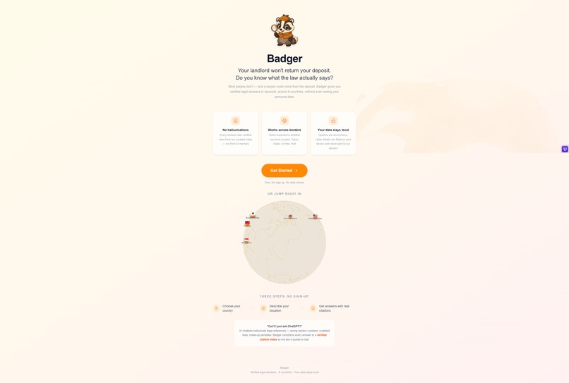 Badger – screenshot 2