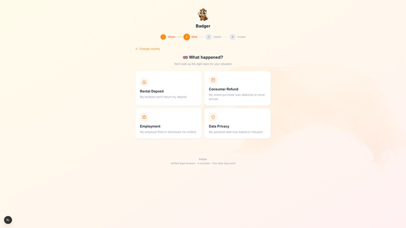 Badger – screenshot 4