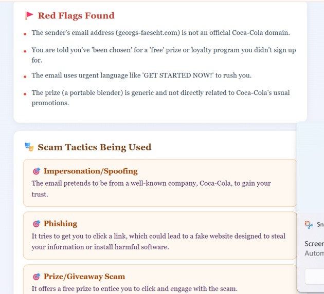 AI Scam Detector – screenshot 5