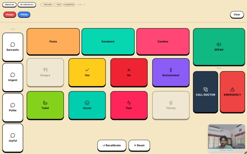 Project Iris: Edge AI AAC Platform – screenshot 7
