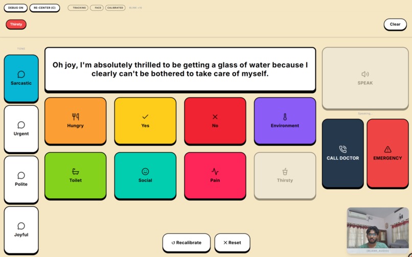 Project Iris: Edge AI AAC Platform – screenshot 8