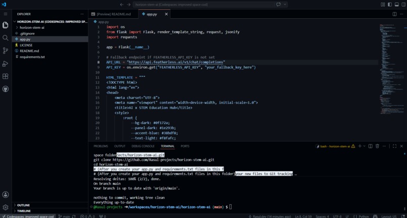 Horizon STEM AI – screenshot 1