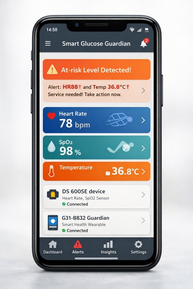 Smart Glucose Guardian – screenshot 2