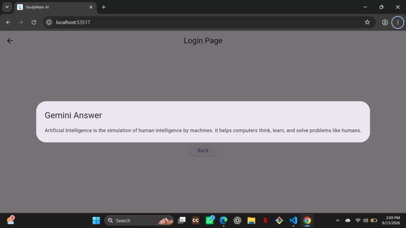 StudyMate AI – screenshot 3