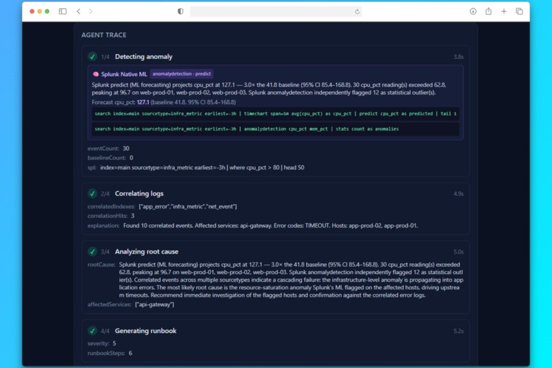 OpsWarRoom - Agentic Incident Investigation – screenshot 5