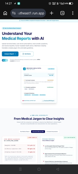 MedVision AI – screenshot 2