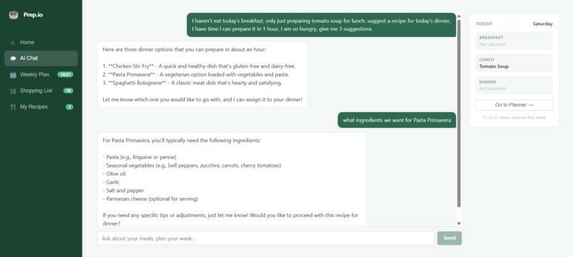 Prep.io – screenshot 6