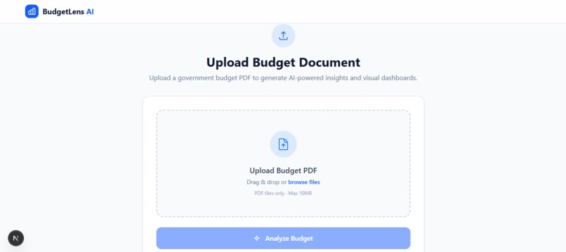 BudgetLens AI – screenshot 2
