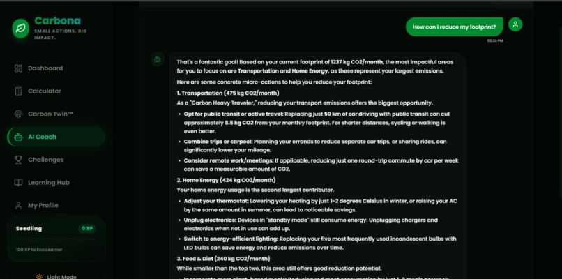 Carbona – screenshot 2