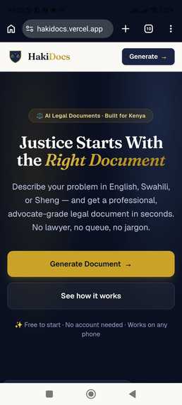 HakiDocs – screenshot 5