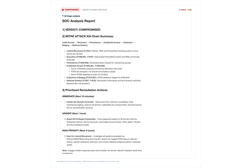 Find Evil — Agentic Memory Forensics with Splunk – screenshot 5