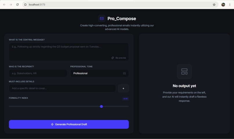 Pro_Compose – screenshot 1