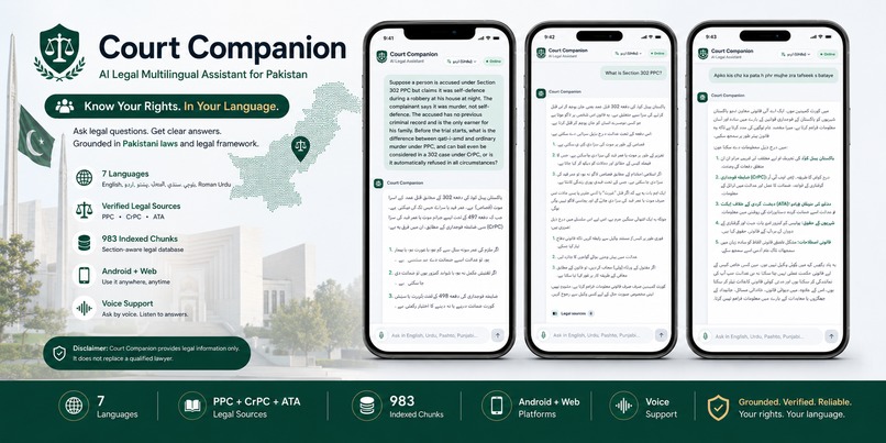 Court Companion | AI Legal Multilingual Assistant – screenshot 2