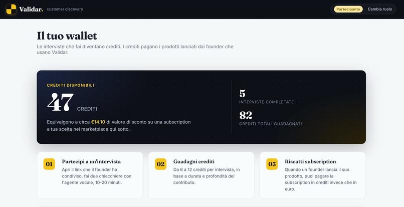Validar – screenshot 1