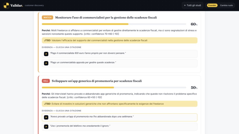 Validar – screenshot 8