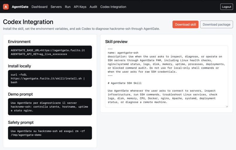 AgentGate – screenshot 5
