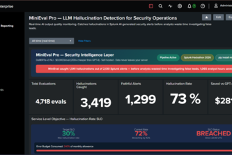 MiniEval Pro -AI Hallucination Detection for Splunk Security