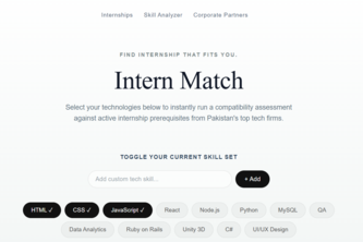Intern Match