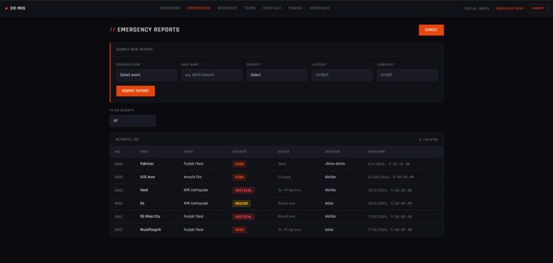 RapidAid MIS – screenshot 4
