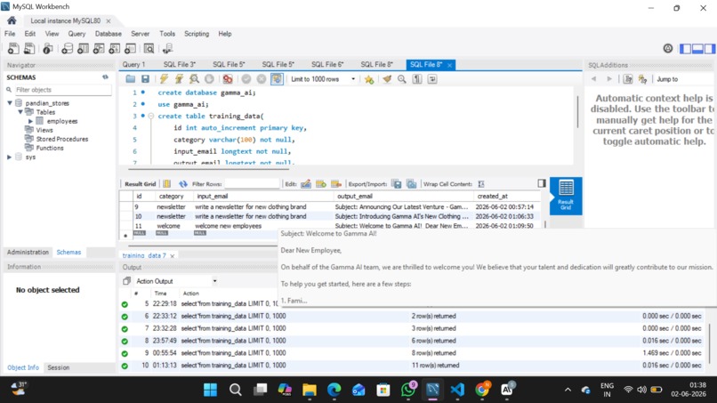 Gamma AI - Multi Agent Email Automation Engine – screenshot 3