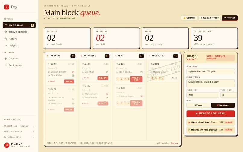 Tray – screenshot 3