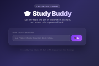 AI Study Buddy