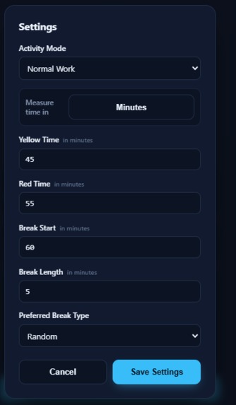 FocusPulse – screenshot 1