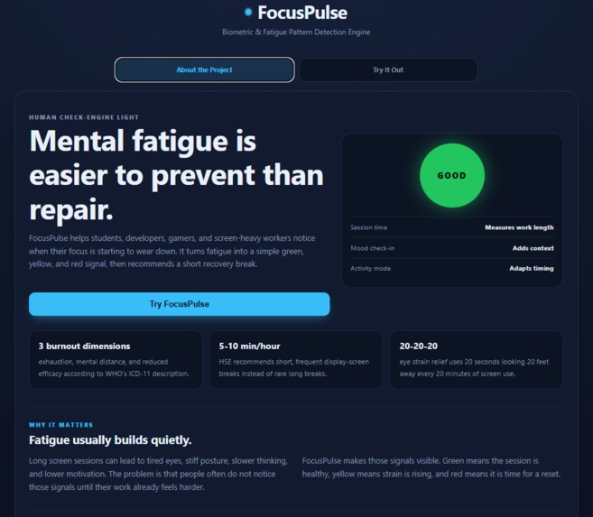 FocusPulse – screenshot 2