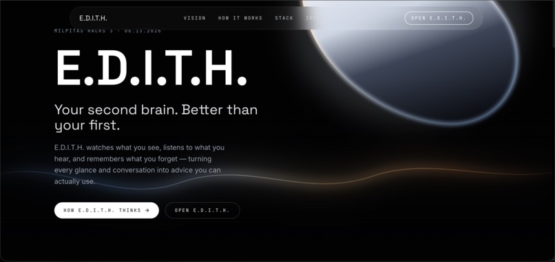 E.D.I.T.H. – screenshot 1