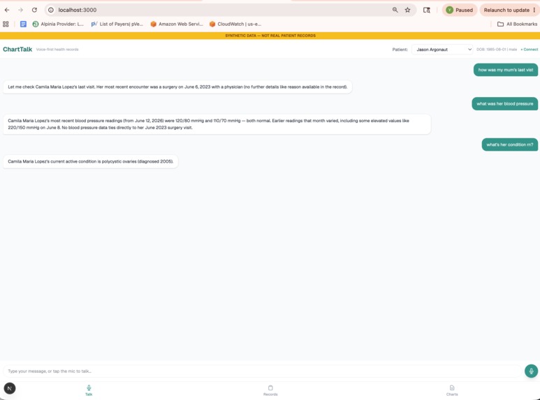 ChartTalk – screenshot 3