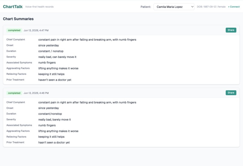 ChartTalk – screenshot 4